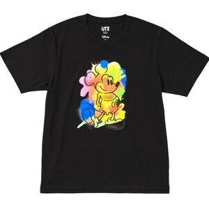 UNIQLO UT Mickey Mouse Disney Colourful Graphic Tee (XS)